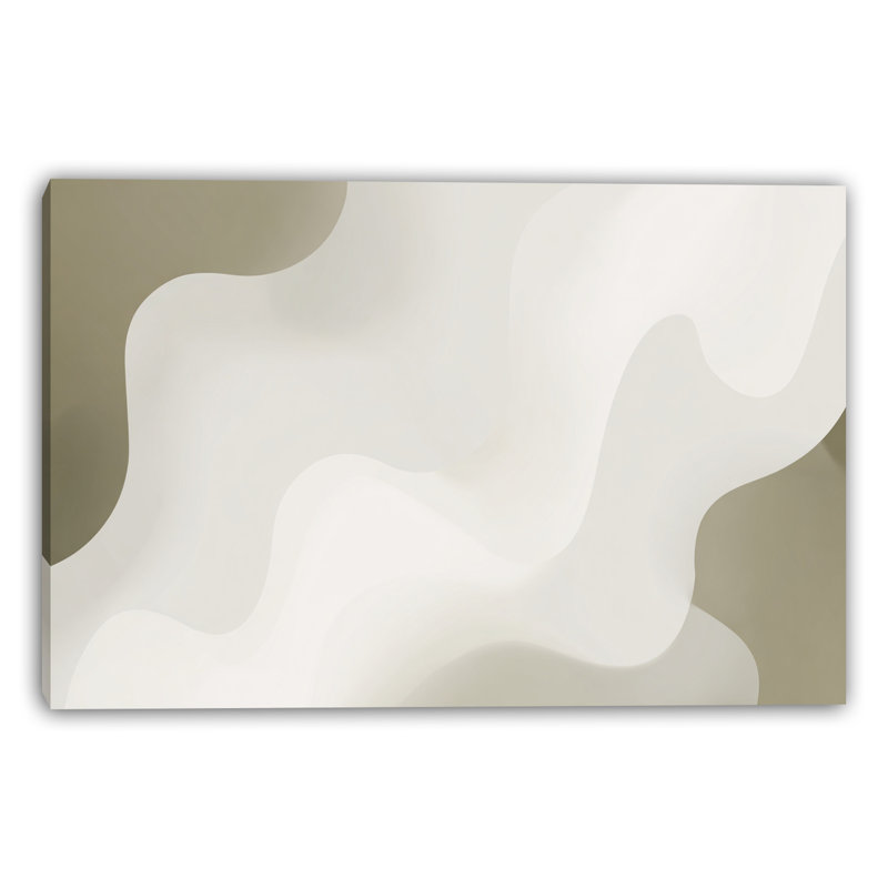 Art mural moderne sur toile tendue, H 30 po x l 40 po x P 1,5 po