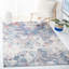 Tapis abstrait gris clair / bleu N'Keal-447731237-525112254