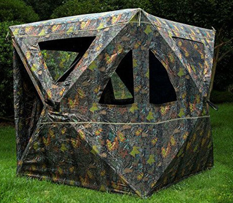 Tente escamotable de camouflage
