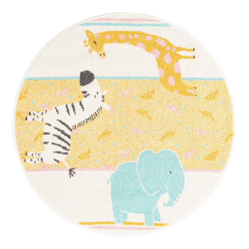 Kids Rug, Round 3'3" 