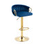 Christal Height Adjustable Swivel Bar Stool-813056545