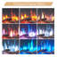 FLAMEKO Verona Electric Fireplace Insert, Logs and Black Chips Included 2kW Heater, Blenheim Fret, Remote-1337858113