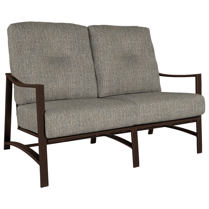 Avana Outdoor 2 - Seat Loveseat, Namibia Grey, Copper Creek