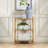 Donnie 25.98'' W Stainless Steel Shelving Unit