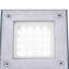 Chrome Integrated LED Glass Deck Light-127968121