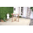 Round Acacia Outdoor Dining Table , 35.4'' in. W 35.4'' in. D-163336133