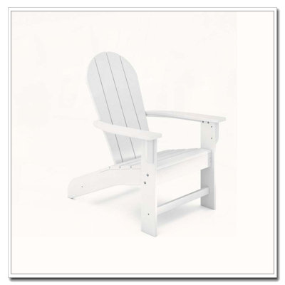 Premium HDPE Poly Lumber Adirondack Chair