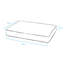 Lit pour chien avec housse amovible GreenDog Luxe Neutral Pet Napper -114533656-114533657