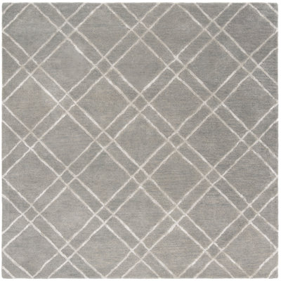 Milroy Hand Tufted Wool Geometric Rug