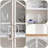 Modern White Solid Wood Sideboard