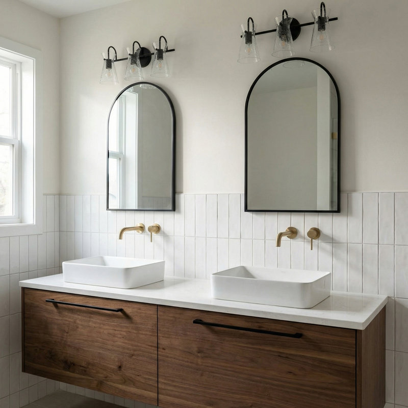 3 - Light Dimmable Vanity Light