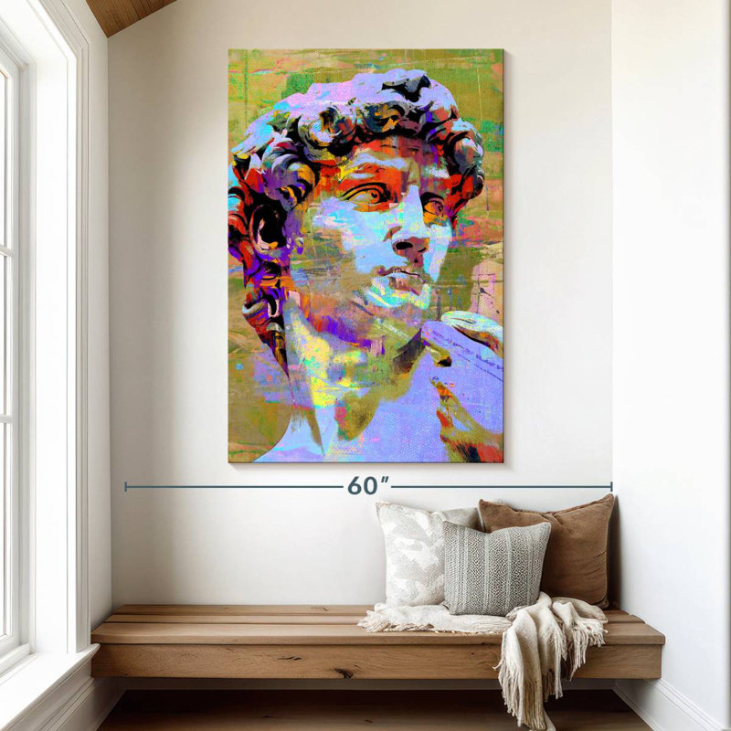 Leisha Michelangelo David I, H 51 po x l 34 po