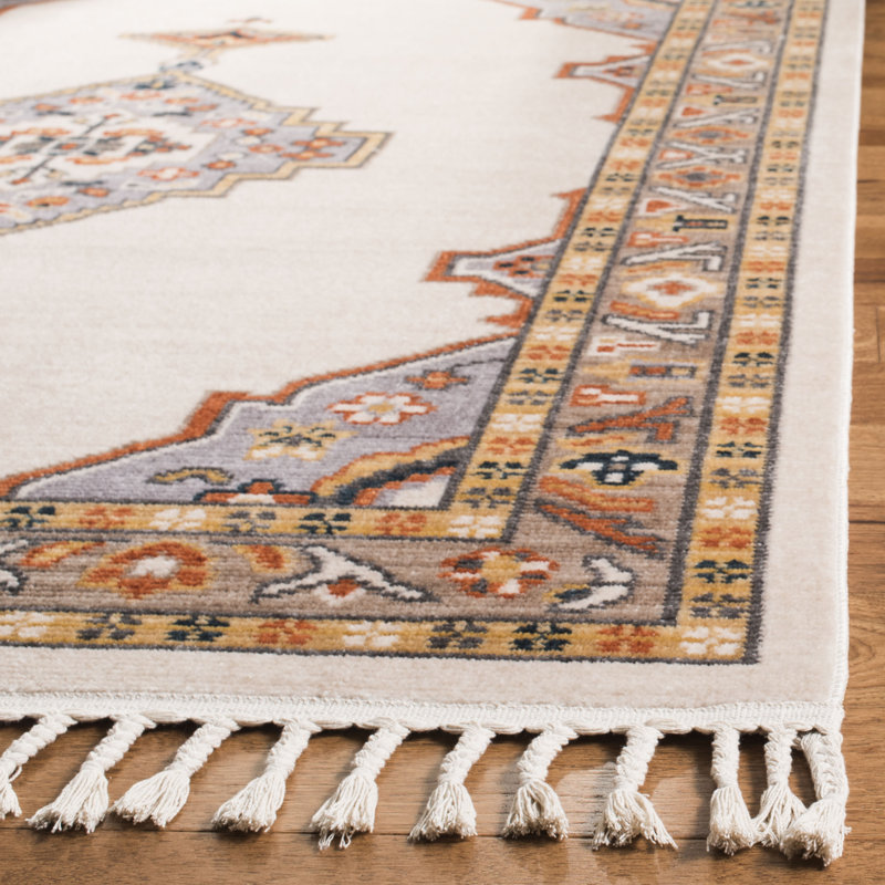 Darrow Performance Oriental Rug, Square 6'3"