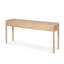 Console en teck et rotin Marissa