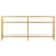 Ceno Glass Top Console Table