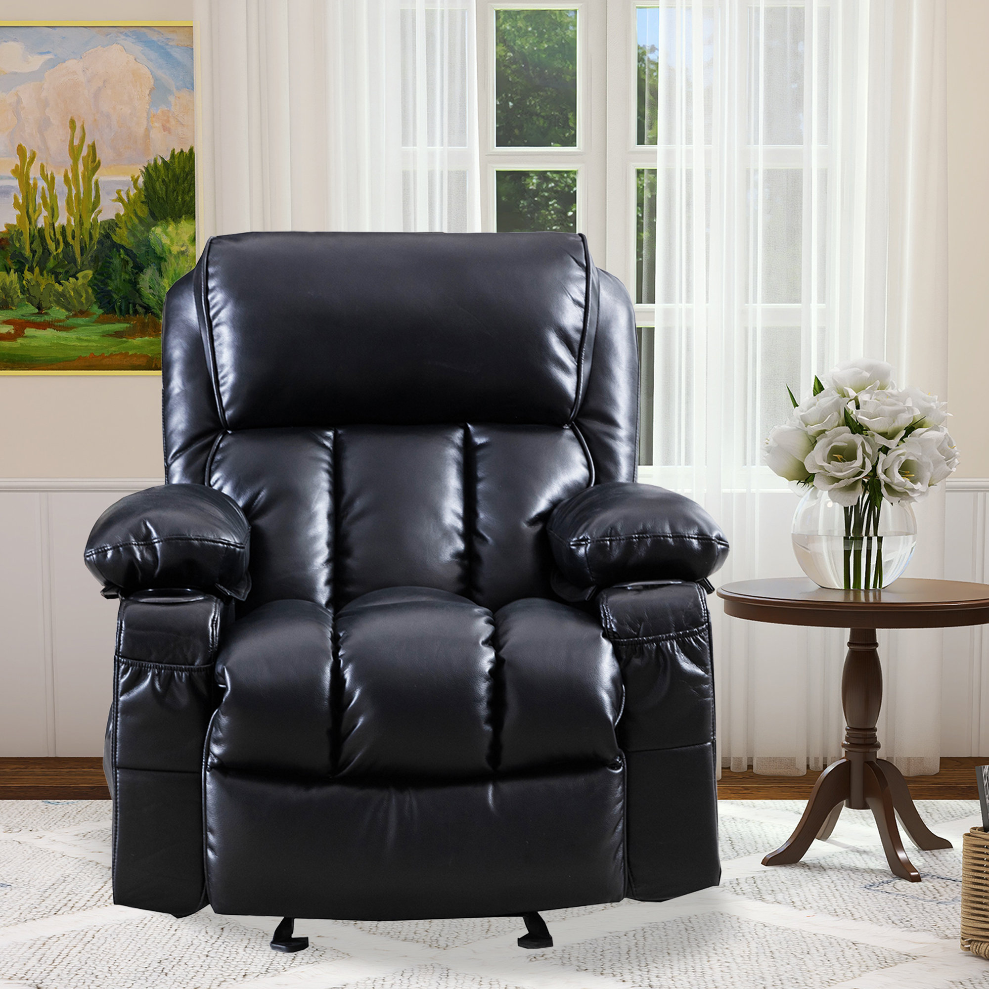 Rock and recline discount chair