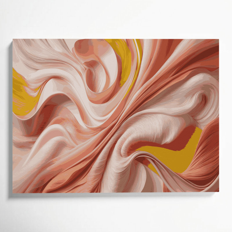 Art mural sur toile Lyrical Abstraction 79, 20" H x 30" W