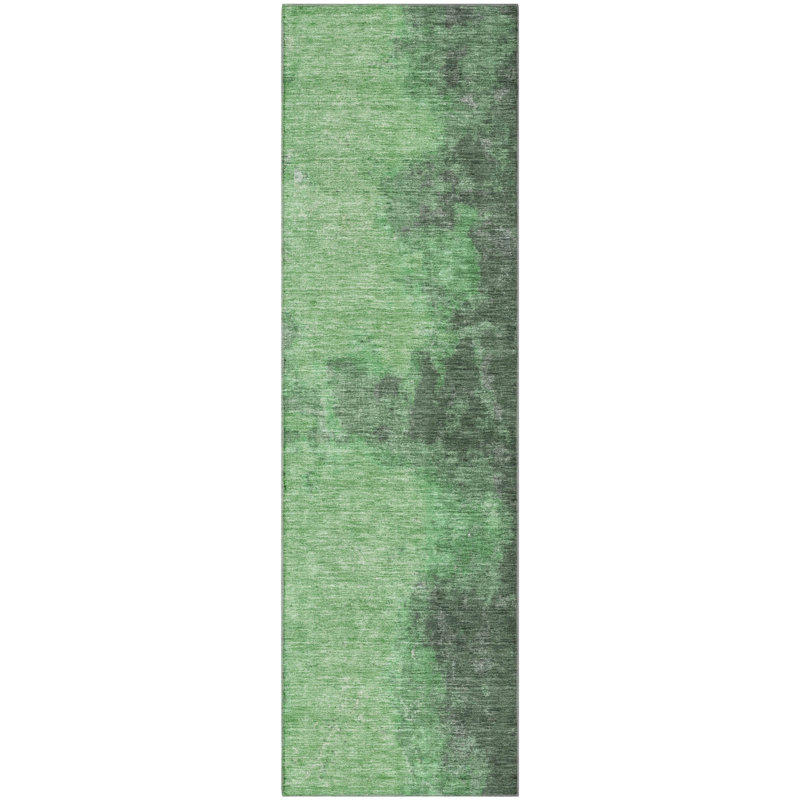 Premium Machine Washable Bucz AMF1742 Modern Rug, Runner 2'3" x 7'6"