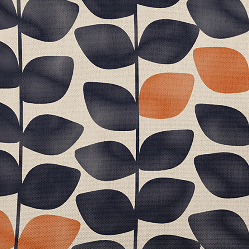 Coussin intérieur / extérieur Leaves and Branches, H 14 po x l 20 po, Taupe, Rectangle