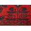Tapis de la zone en laine rouge 5 pi 1 po x 6 pi 6 po à la main one-of-kind-noué la 2010s esari turque Allaina