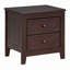 Table de chevet 2 tiroirs Mid-Century-1848004171