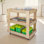 Manufactured Wood Utility Cart