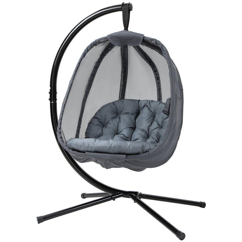 Nescatunga Porch Swing, Light Grey, Grey