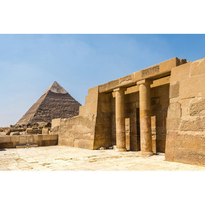 The Pyramid Of Khafre - Wrapped Canvas Print