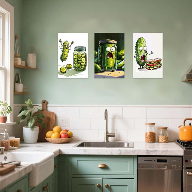 3 Piece Wrapped Canvas Print, 60cm H x 40cm W