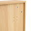 Armoire de salle de bain avec compartiments ouverts et cachés - Répond à divers besoins de rangement Fixation murale adaptée aux environnements humides-1091457836