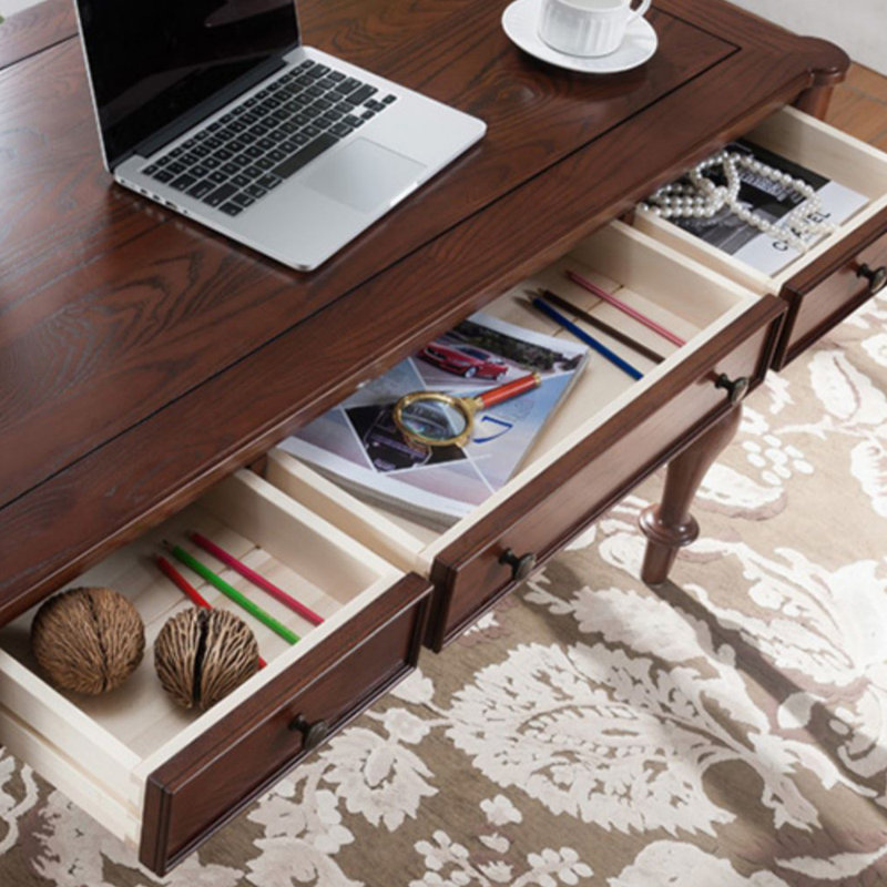 Puga, H 30,7 po x l 47,24 po x P 23,62 po, Marron foncé