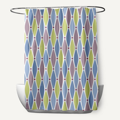 Eastbourne Geometric Shower Curtain