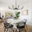 Lustre 8 lumières de style campagnard à 8 lumières de 43,7 po de largeur-1643205918