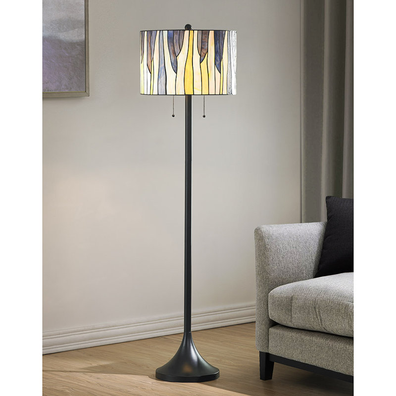 Lampe sur pied 61 po Mccant, Mauve