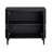 Black 2-Door Cabinet