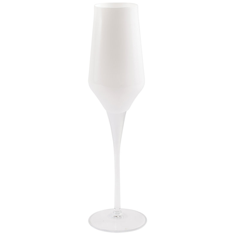 Contessa Flute, White