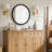 Round Rope Effect Frame Decorative Wood Mirror-1485402953-1468234399