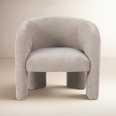 Brayden Studio® Elonte Pine Barrel Chair