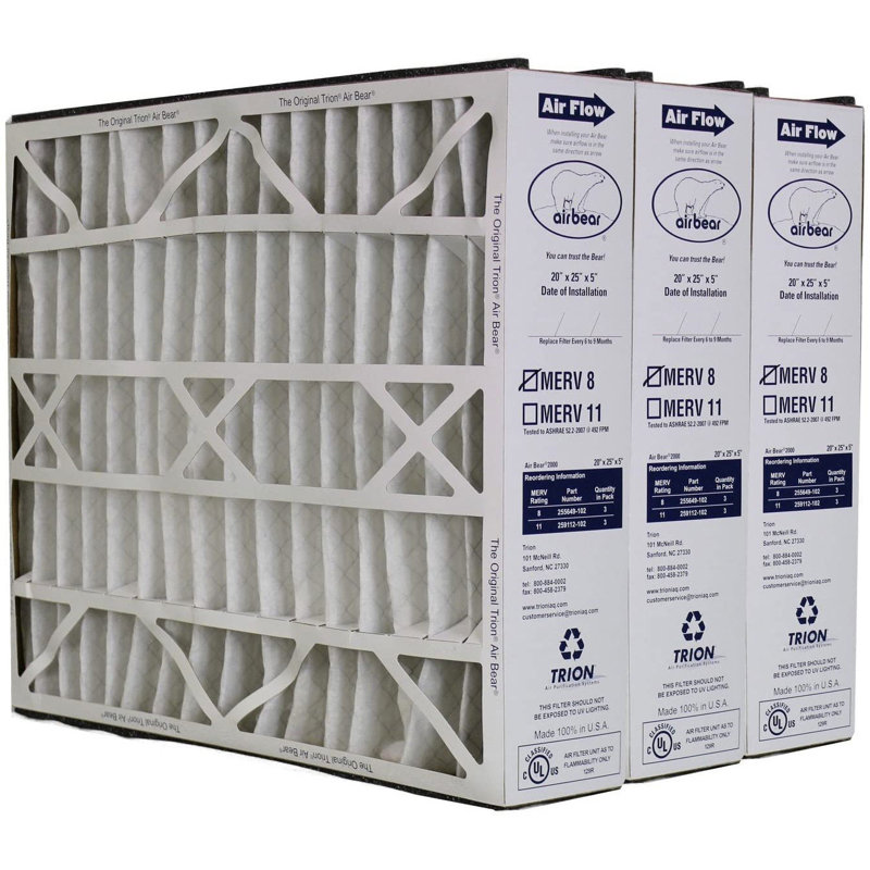 Trion Air Filter for Air Purifier, 20" H x 25" W x 5" D