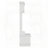 Hall Tree with Storage Shoe Bench and Display Shelves (White)-1081374077