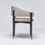 Chaise avec accoudoirs en cuir Cheshire-90795054