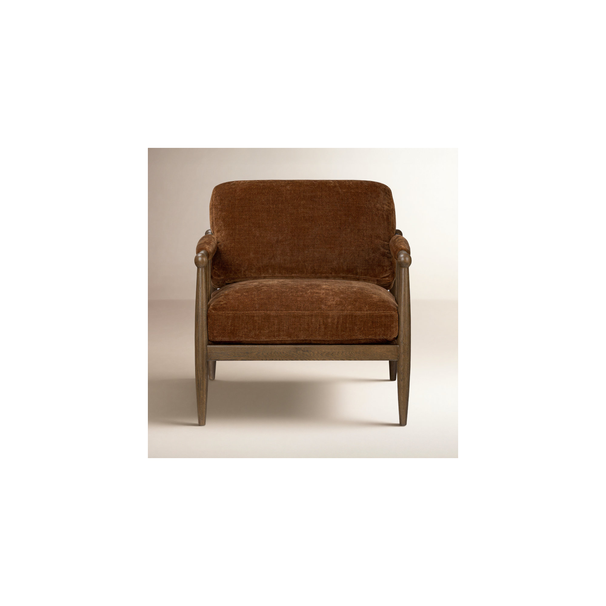 Warren Chair, Altair Sienna Velvet