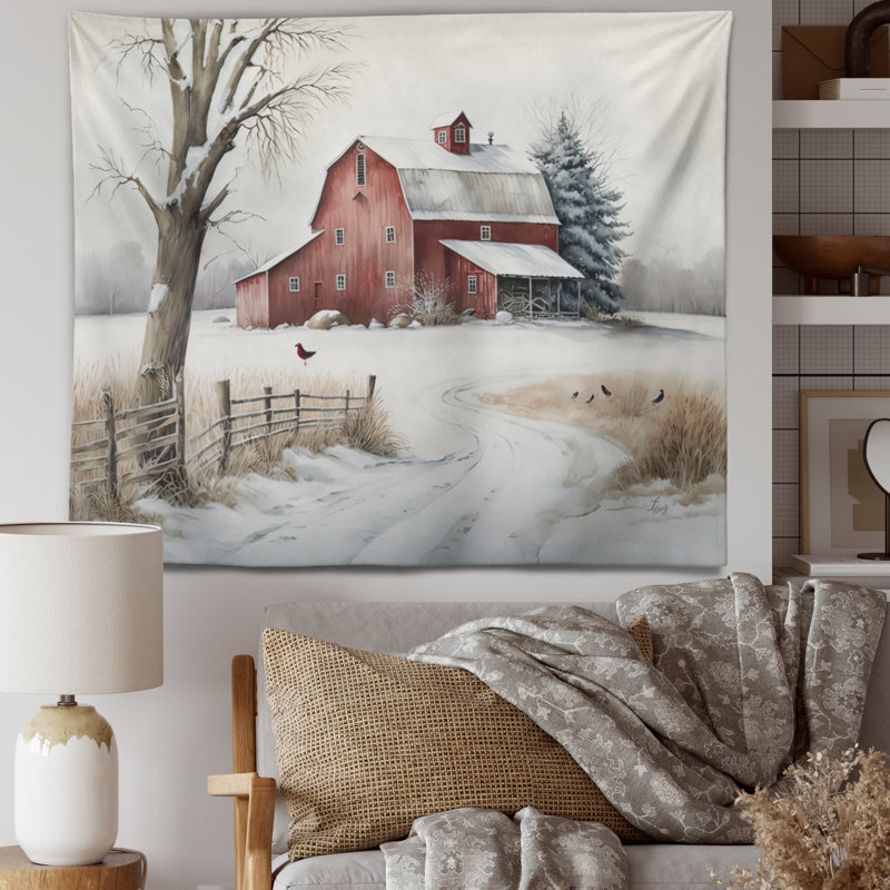 Polyester Tapestry, 50" H x 60" W