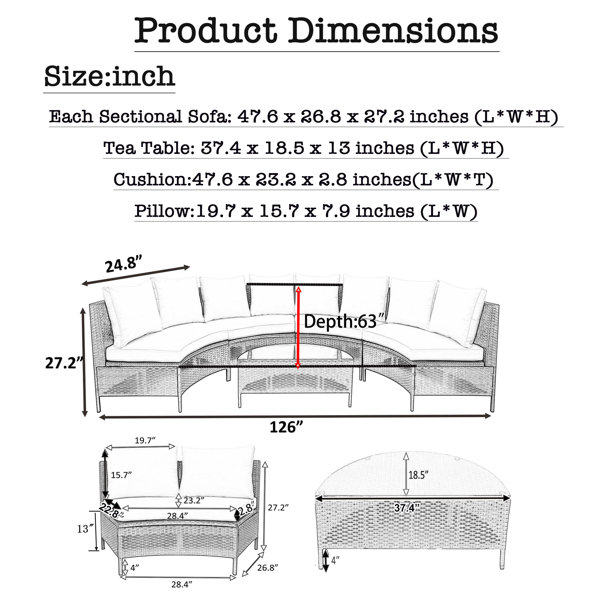 Dimensions du produit