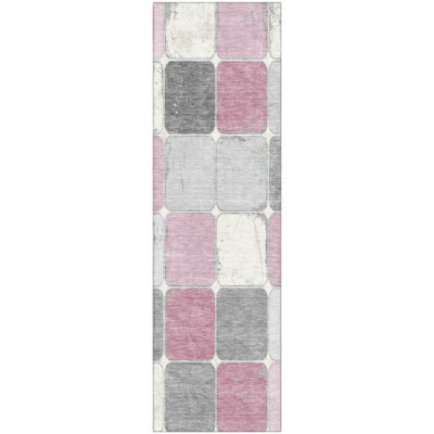 Premium Machine Washable Tiana Geometric Rug