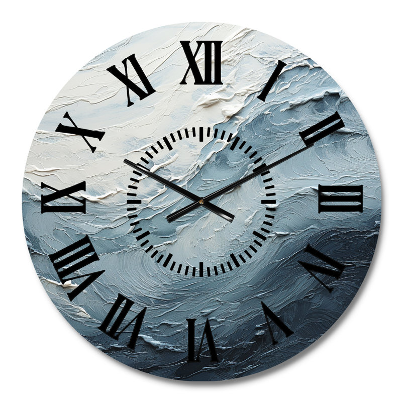 Horloge murale Minimalisme, Médium