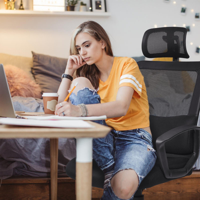 Kiy Mesh Task Chair with Headrest