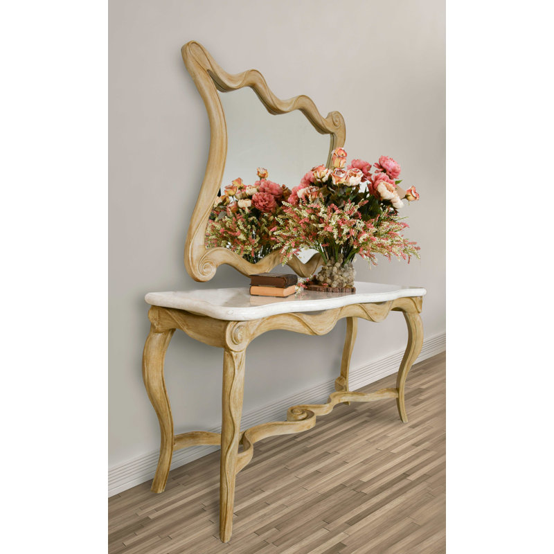 Jadyel Beachstone Ribon Console Table