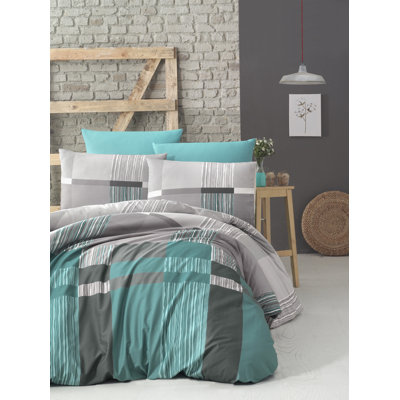Ensemble de housse de couette 100% coton