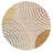 Faria K6447-A1 - 41" x - 41" Washable Non-Slip Round Rug